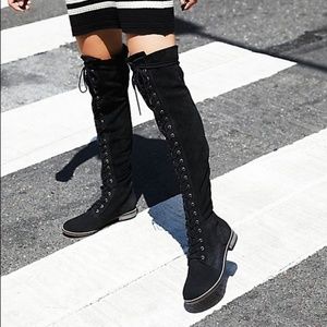 NWOB Free People Tennessee Lace Up Boot
